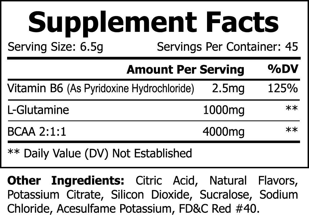 BCAA Rx Recovery Powder