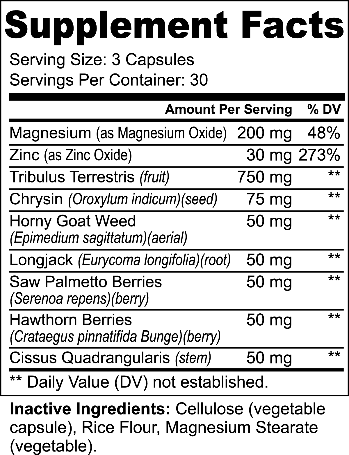 TRX:Testosterone Booster